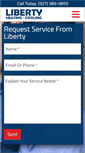 Mobile Screenshot of libertyheatingcooling.com